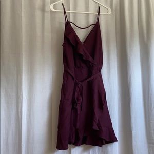 Plum Party Dress